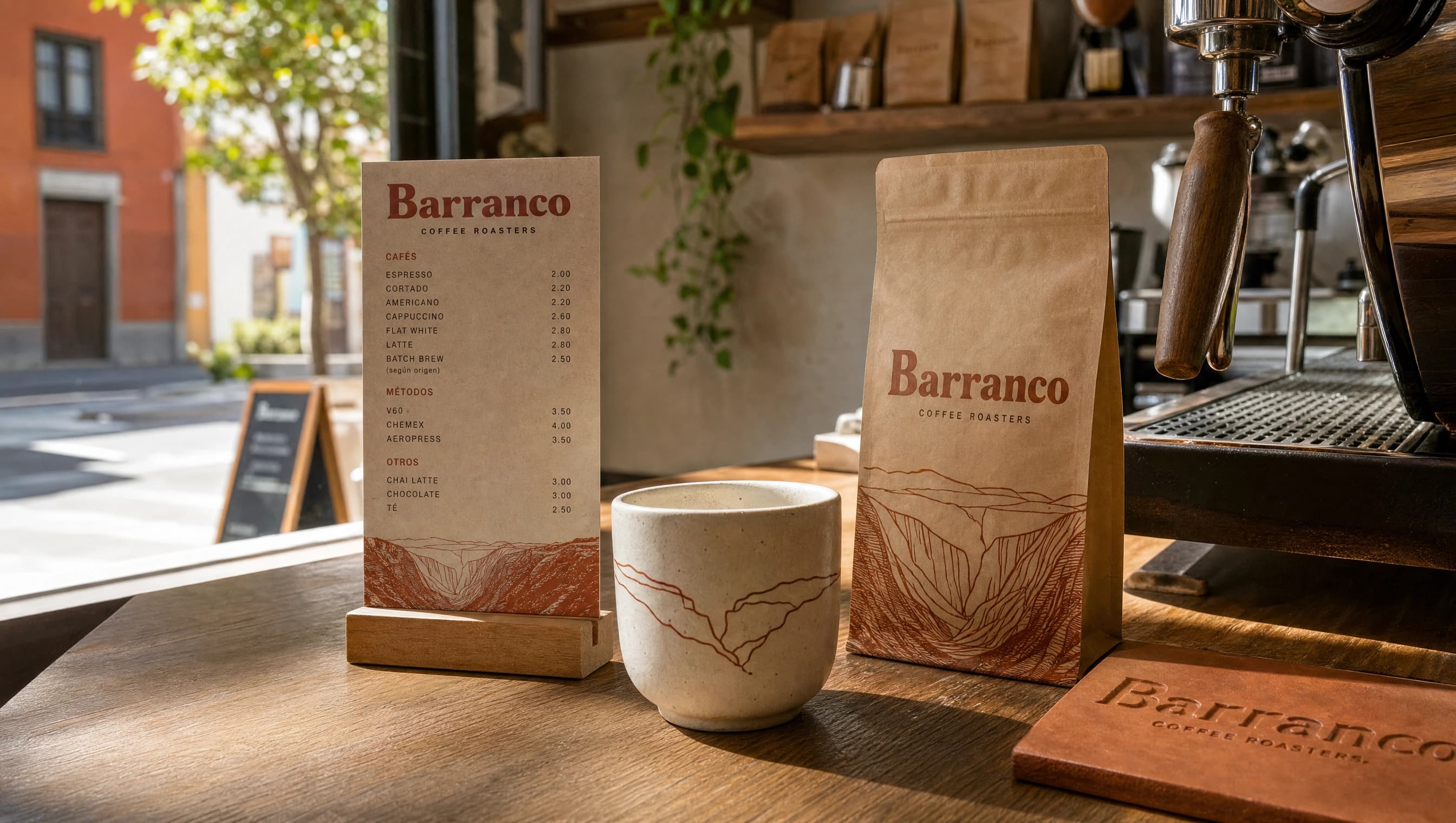 Barranco — В кофейне
